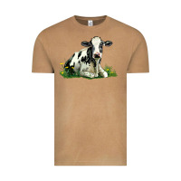Vintage Camel holstein cow sitting Vintage Tee - LillyAllenDesigns