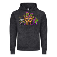 Vintage Black mardi gras teeth dental assistant Vintage Hoodie - Jasminsmagicworld