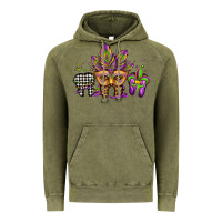 Vintage Olive mardi gras teeth dental assistant Vintage Hoodie - Jasminsmagicworld