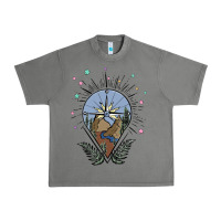 Tornado compass with mountain Urban Heavy Tee - MaliasSmallBusiness