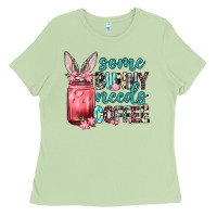 Matcha Some Bunny needs coffee Ladies Tee - Neo Western