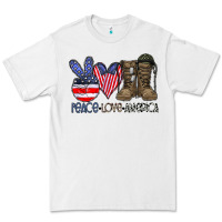 Peace Love America Premium Tee | Teevron