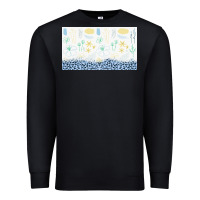 Black doodle flowers sippy cup tbs Premium Sweatshirt - TumblerDesignByShophia