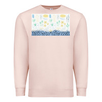 Pale Pink doodle flowers sippy cup tbs Premium Sweatshirt - TumblerDesignByShophia