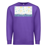Purple doodle flowers sippy cup tbs Premium Sweatshirt - TumblerDesignByShophia