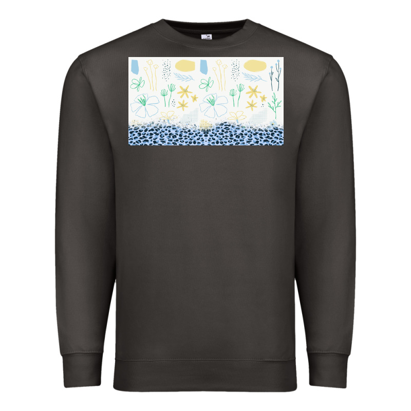 Doodle Flowers Sippy Cup Tbs Premium Sweatshirt by TumblerDesignByShophia | Teevron