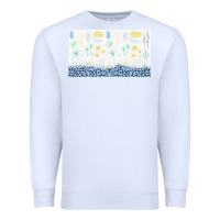 White doodle flowers sippy cup tbs Premium Sweatshirt - TumblerDesignByShophia