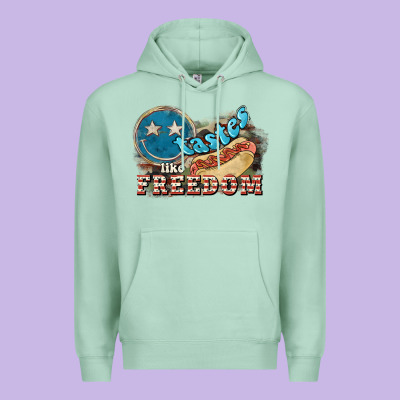 Tastes Like Freedom 4th Of July Premium Hoodie Designed By Howdyjamesfarm