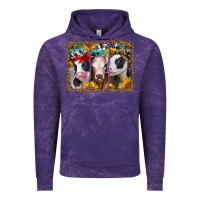 Cloud Purple western sunflower heifers Vintage Hoodie - Jasminsmagicworld