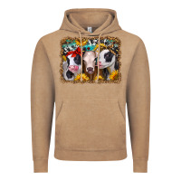Vintage Coffee western sunflower heifers Vintage Hoodie - Jasminsmagicworld