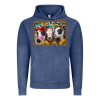 Vintage Denim western sunflower heifers Vintage Hoodie - Jasminsmagicworld