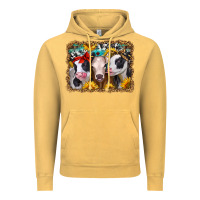 Vintage Mustard western sunflower heifers Vintage Hoodie - Jasminsmagicworld