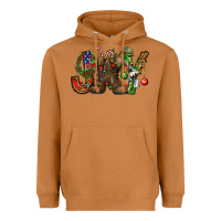 Meerkat Army Christmas Joy Heavyweight Hoodie - NancyCooperArtShop