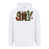 White Army Christmas Joy Heavyweight Hoodie - NancyCooperArtShop