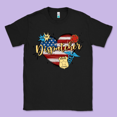 911 Dispatcher Classic Tee Designed By Maliassmallbusiness