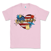 Bubblegum Pink 911 dispatcher Classic Tee - MaliasSmallBusiness