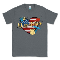 Charcoal Heather 911 dispatcher Classic Tee - MaliasSmallBusiness