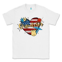 White 911 dispatcher Classic Tee - MaliasSmallBusiness