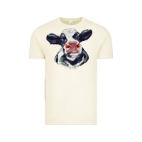 Vintage Arctic holstein calf face Vintage Tee - LillyAllenDesigns