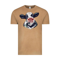 Vintage Camel holstein calf face Vintage Tee - LillyAllenDesigns