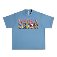 Pebble Blue holy cow i'm sister Urban Heavy Tee - MaliasSmallBusiness