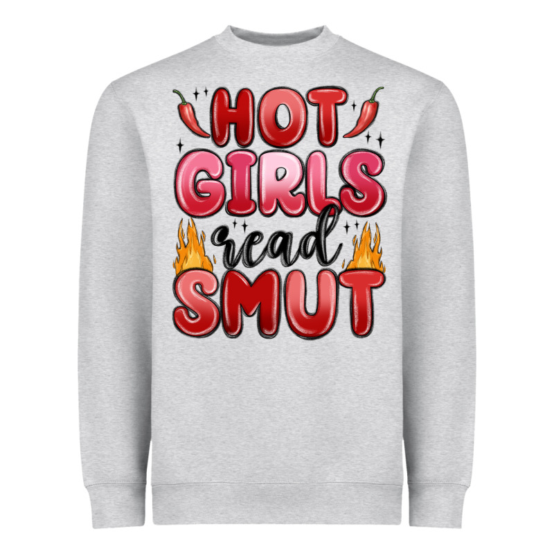 Hot Girls Read Smut Heavyweight Sweatshirt by MaliasSmallBusiness | Teevron