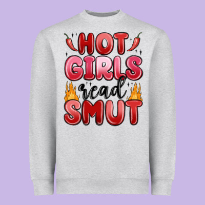 Hot Girls Read Smut Heavyweight Sweatshirt Designed By Maliassmallbusiness