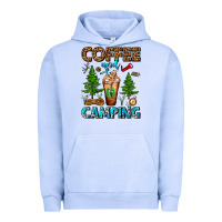 Pigment Grape Ice Coffee And Camping Frappe Urban Hoodie - FaDigitalArtStudio