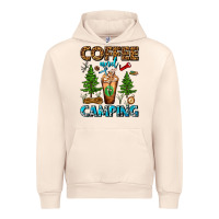 Sandshell Coffee And Camping Frappe Urban Hoodie - FaDigitalArtStudio