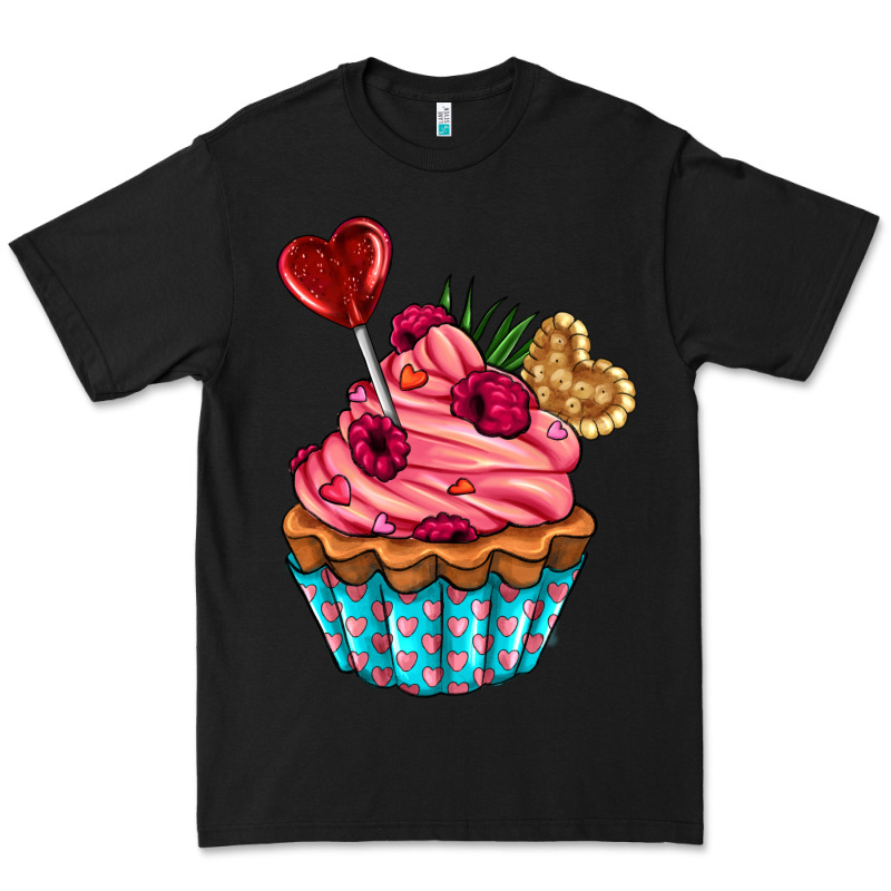 Valentines Day Cupcake Premium Tee by AdoDesignShop | Teevron