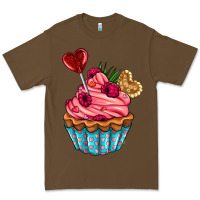 Cacao valentines day cupcake Premium Tee - AdoDesignShop