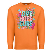 Carrot Love hope cure cancer Awareness Premium Sweatshirt - HowdyJamesFarm