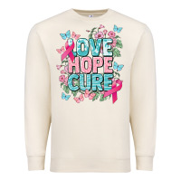 Sandshell Love hope cure cancer Awareness Premium Sweatshirt - HowdyJamesFarm