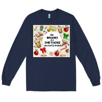 Navy the influence of a good teacher can never be erase Long Sleeve Tee - MaliasSmallBusiness