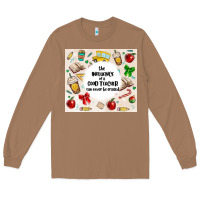 Toasted Coconut the influence of a good teacher can never be erase Long Sleeve Tee - MaliasSmallBusiness