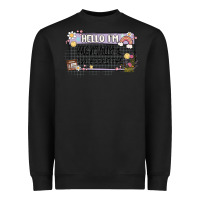 Black hello im mentally at the bookstore Heavyweight Sweatshirt - MaliasSmallBusiness