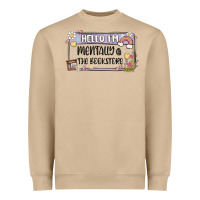 Mushroom hello im mentally at the bookstore Heavyweight Sweatshirt - MaliasSmallBusiness