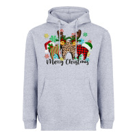Heather Grey Merry Christmas tooth Heavyweight Hoodie - texasbilliewilder