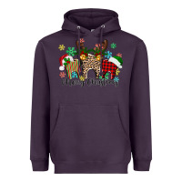 Plum Merry Christmas tooth Heavyweight Hoodie - texasbilliewilder