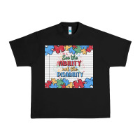 See The Ability Not The Disability Urban Heavy Tee | Teevron