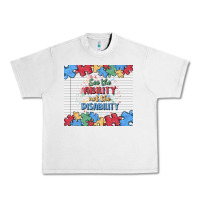 Lunar Rock see the ability not the disability Urban Heavy Tee - MaliasSmallBusiness