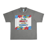 Tornado see the ability not the disability Urban Heavy Tee - MaliasSmallBusiness