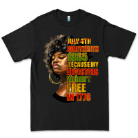 Black juneteenth 1885 because my ancestors weren't free in 1776 black woman Premium Tee - HRA Design Shop