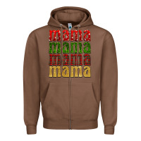Chestnut Christmas mama Zipper Hoodie - BarkalooDesign