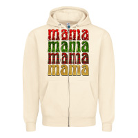Sandshell Christmas mama Zipper Hoodie - BarkalooDesign