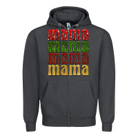 Smoke Christmas mama Zipper Hoodie - BarkalooDesign
