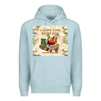 Blue Mist i can't talk right now Premium Hoodie - TumblerDesignByShophia