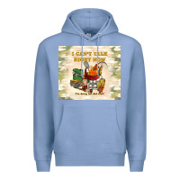 Colony Blue i can't talk right now Premium Hoodie - TumblerDesignByShophia