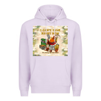 Lilac i can't talk right now Premium Hoodie - TumblerDesignByShophia