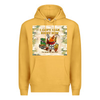 Mustard i can't talk right now Premium Hoodie - TumblerDesignByShophia